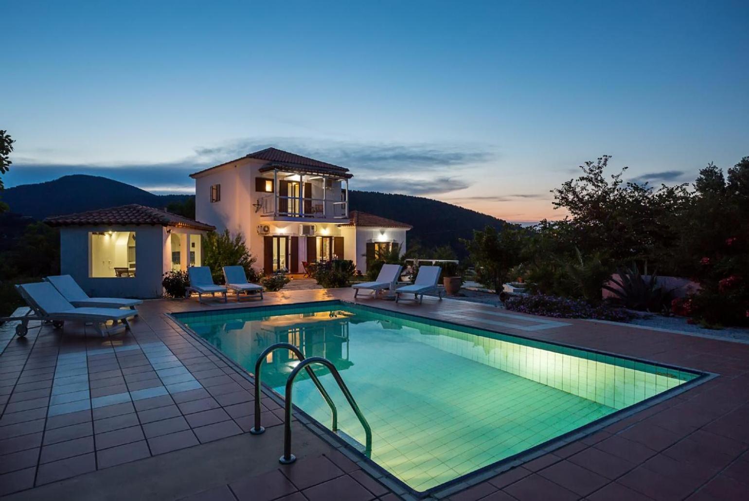 Villa Glafki Panormos  외부 사진