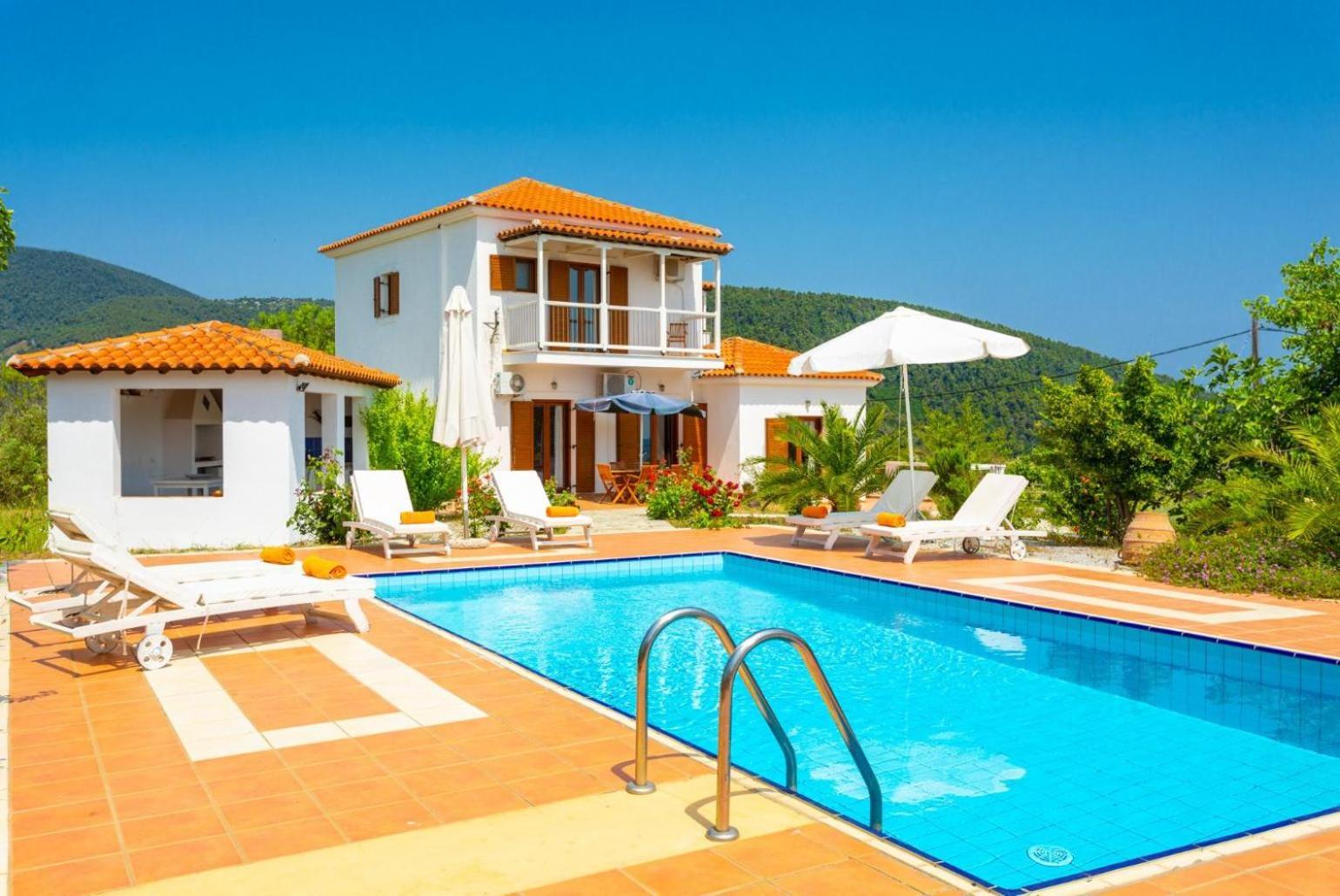 Villa Glafki Panormos  외부 사진