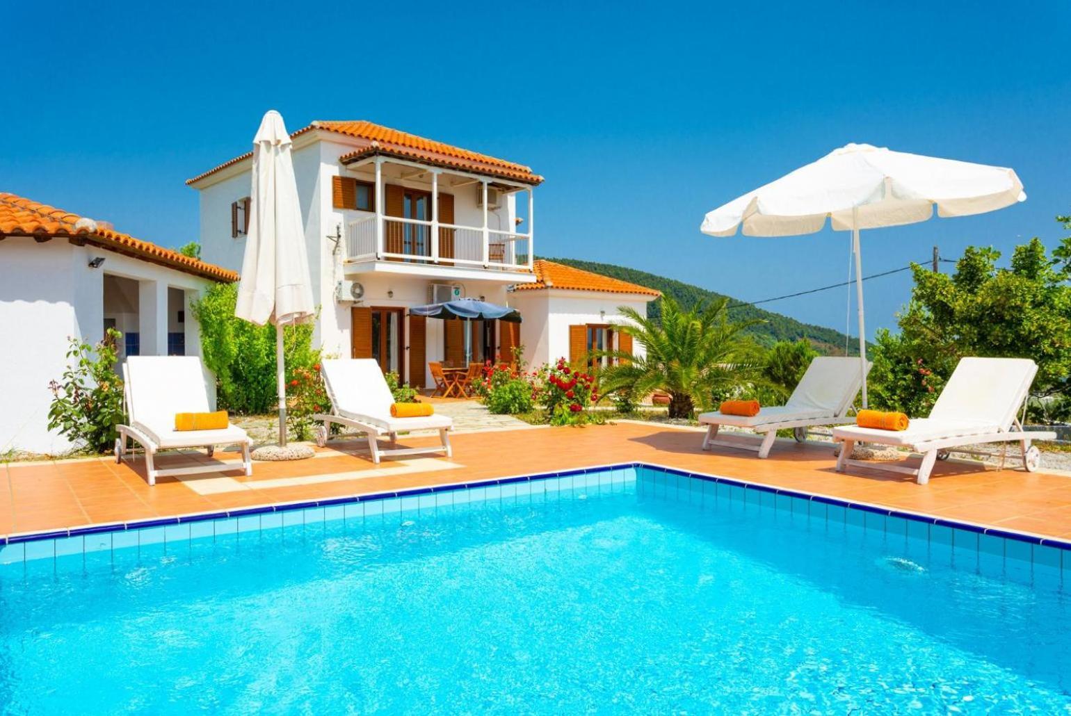 Villa Glafki Panormos  외부 사진