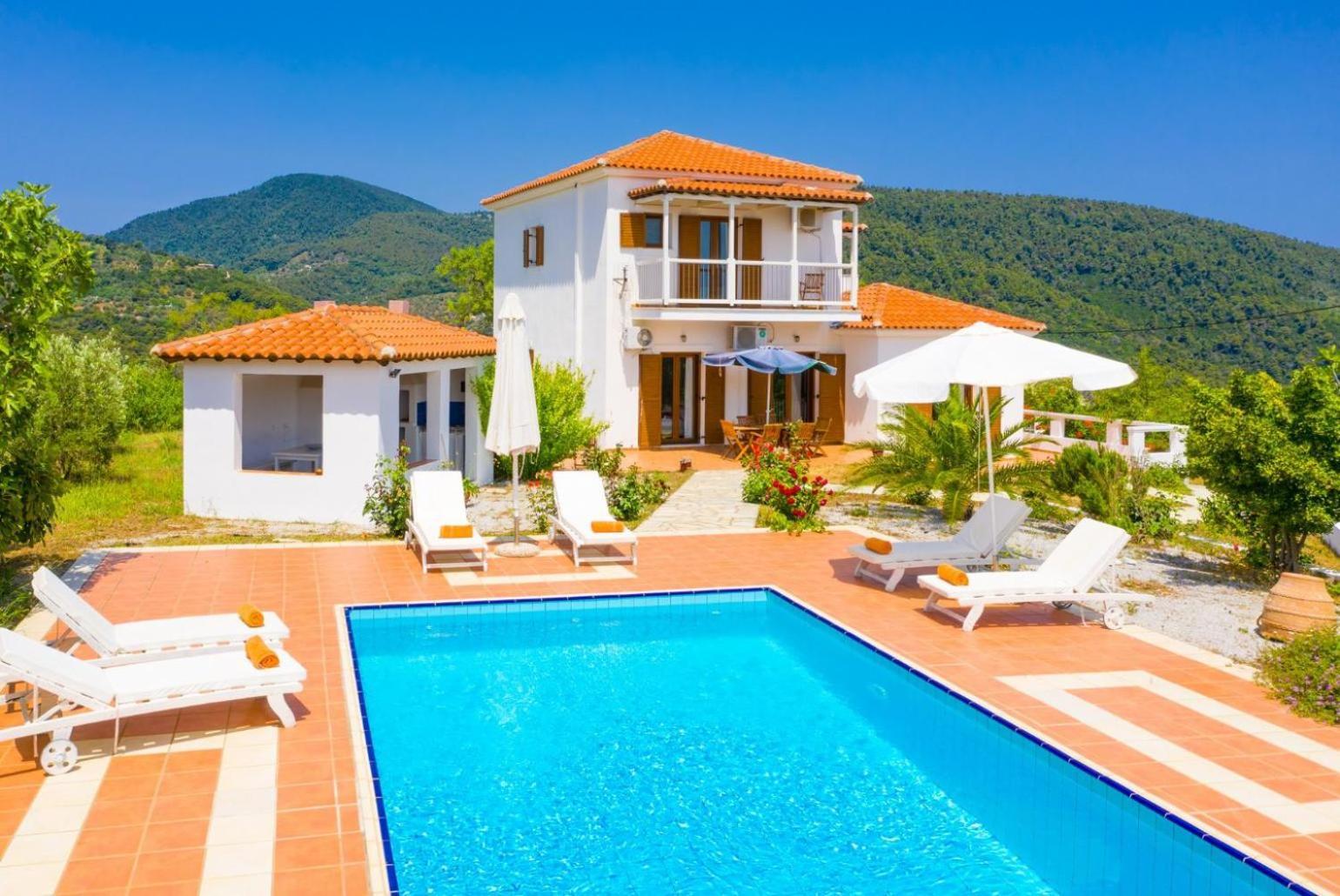 Villa Glafki Panormos  외부 사진