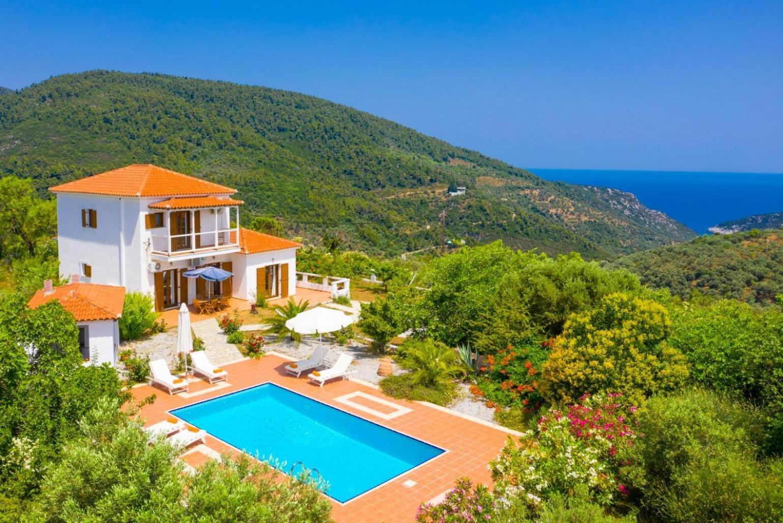 Villa Glafki Panormos  외부 사진